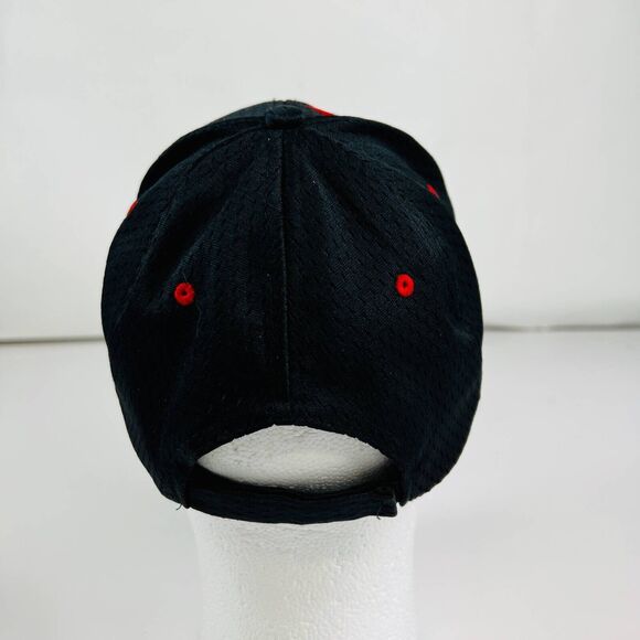 Wrench S Logo 2010 Flames Mens Snap-On Tools Cap Black Red Mesh 90th Year OS - Picture 4 of 12